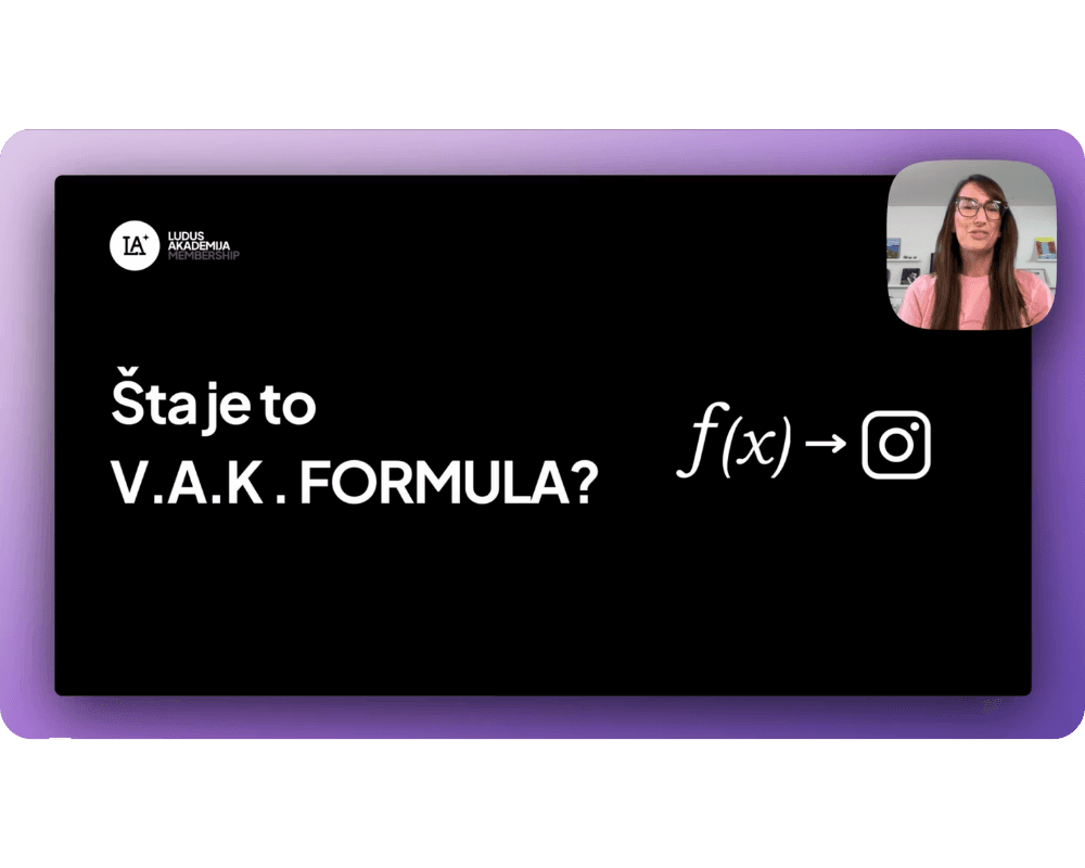 Ludus VAK formula