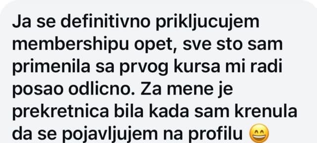 Testimonijal korisnika 15