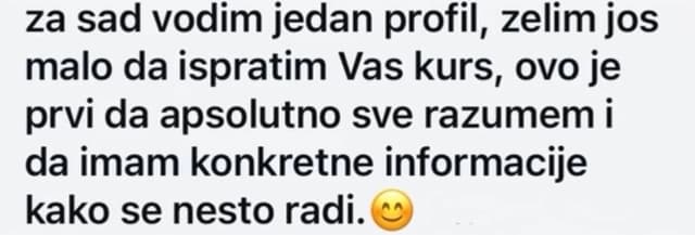 Testimonijal korisnika 18