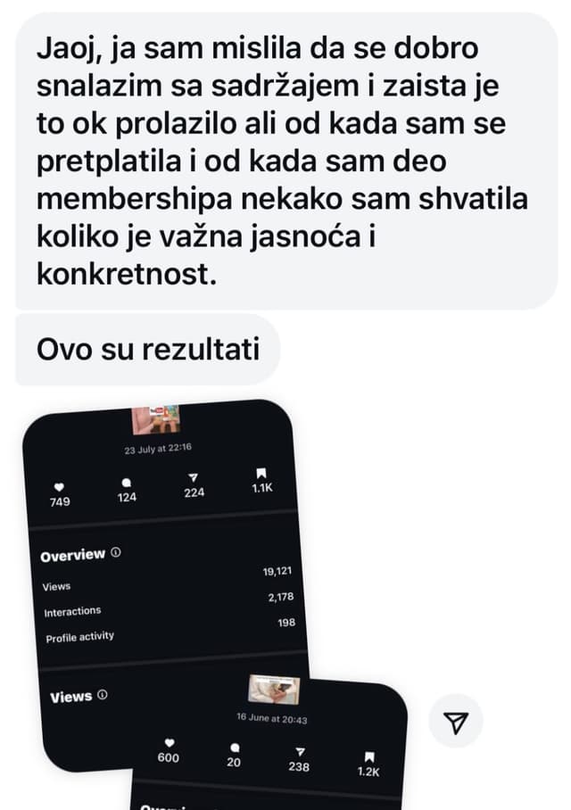 Testimonijal korisnika 30