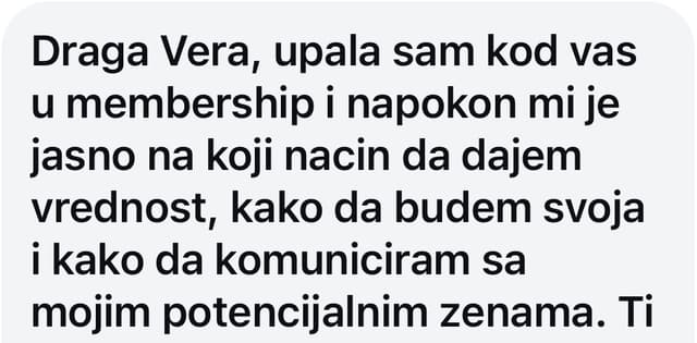 Testimonijal korisnika 34