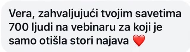 Testimonijal korisnika 43
