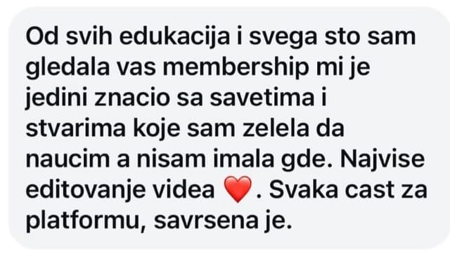 Testimonijal korisnika 6
