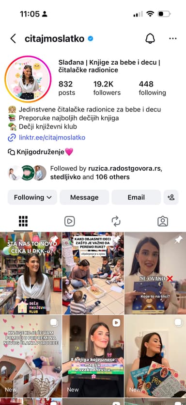 @citajmoslatko Instagram profil