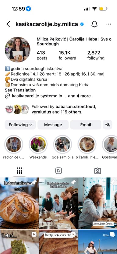 @kasikacarolije.by.milica Instagram profil