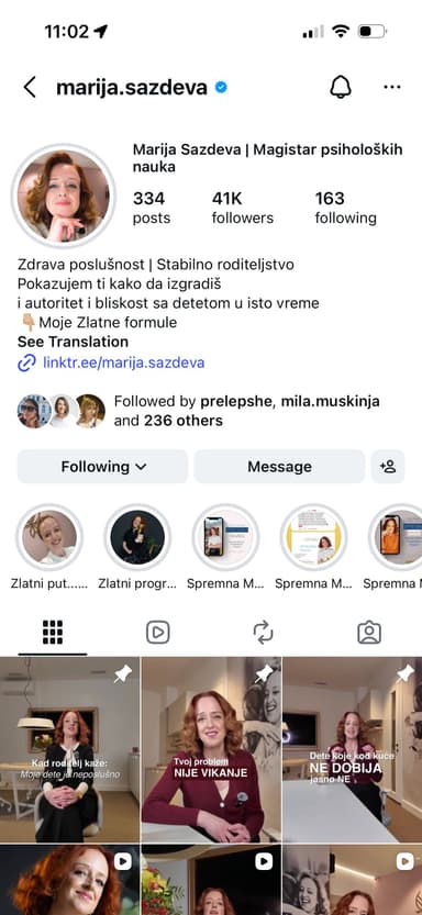 @marija.sazdeva Instagram profil