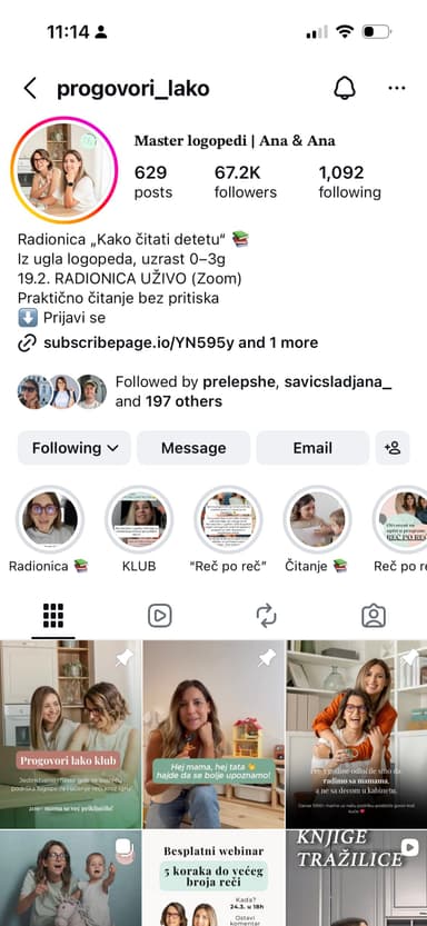 @progovori_lako Instagram profil